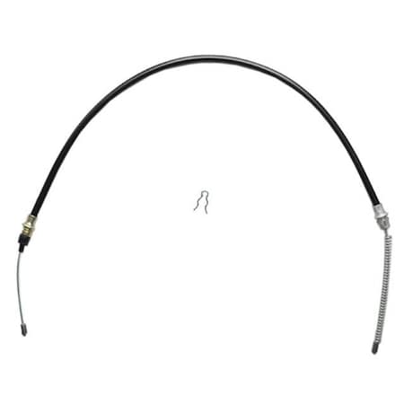 Raybestos OE Replacement; 38.75 Inch Cable Length/ 27.125 Inch Housing Length; Barrel End Type BC92704